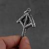 Viking Odin Rune Halskette Männer Mixed Gold Nordic Symbol Retro Nie Verblassen Anhänger Amulett Glück Edelstahl Schmuck Großhandel