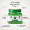 Dream Beauty Pure Aloe Vera Gel 500gm – Natural Moisturizer with Cooling Effect for Face, Body & Hair – Hydrating Skin Gel for Sunburn Relief, Aft