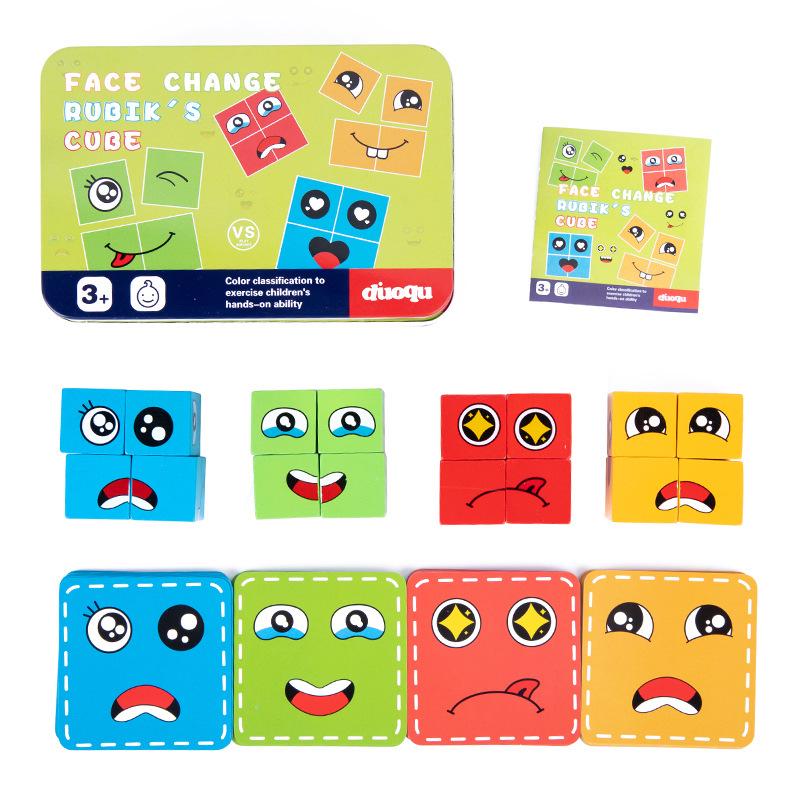 3D Logic Puzzle Cube: Kids' Early Education Toy for Logical Thinking and Interactive Play