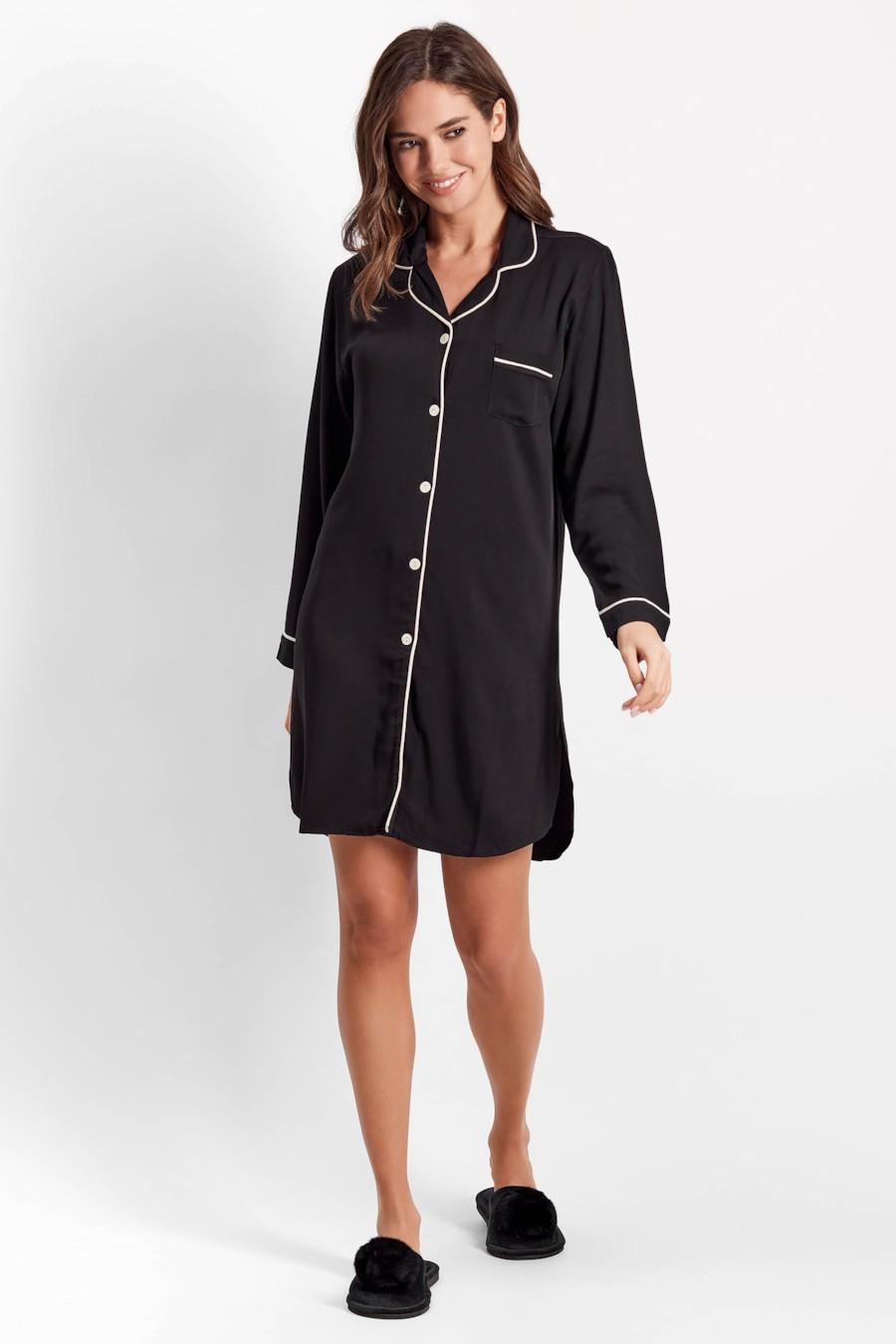 

Халат Anabel Arto (76425) 48(XL) прозорий колір чорний