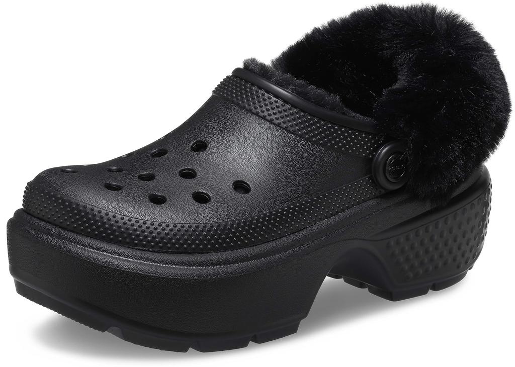Stomp Lined Clog Black 25cm [Crocs]