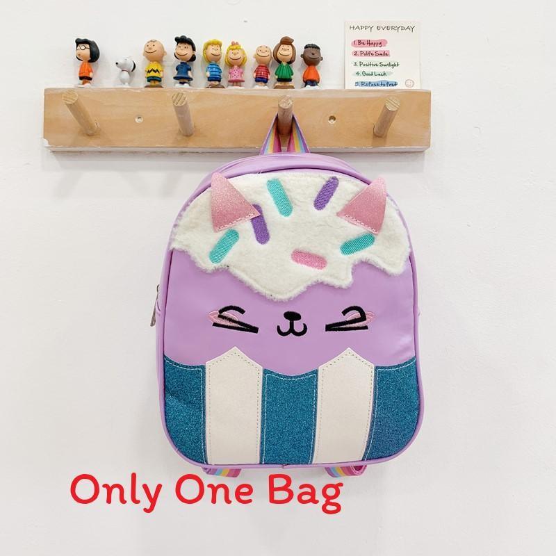 Cartoon Line Panda Girls Toddler Backpack With Fashion Sequins For Use School