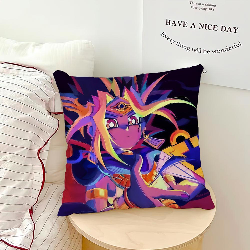 

Мультяшная игра Y-Yugioh Юги Муто Удобная мягкая наволочка для дивана, гостиной, домашнего офиса, декоративные защитные чехлы 30x30CM(12x12in)