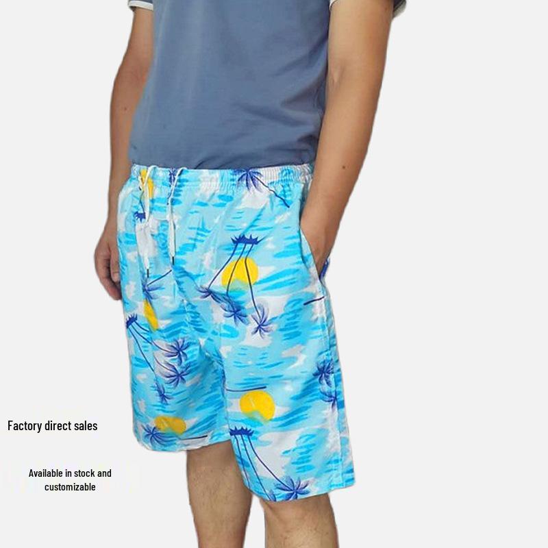 Men's Quick-Dry Camouflage Beach Shorts: European & American Style Swimming and Casual Wear
