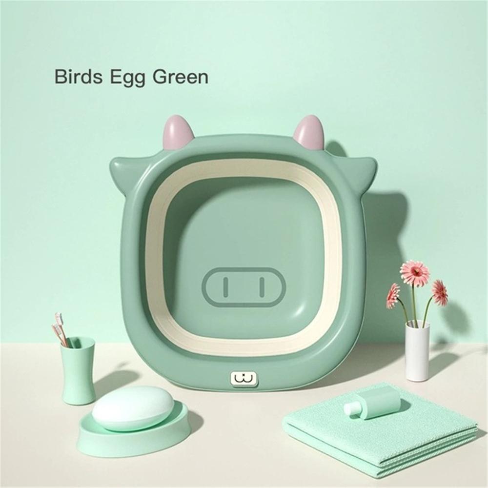 Lavoare pliabile cu desene animate de 4,5 L Lavoare portabile Lavoar pliabil Lavoar rufe Cadă pentru picioare Baie pentru picioare Accesorii pentru bucătărie Călătorie