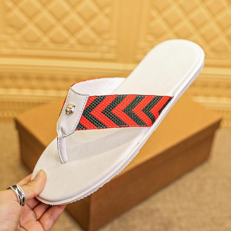 Flip Flops Summer New Men's Shoes Trendy Brand Indoor Outdoor Open-toe Sandals Light Casual Slippers Men
