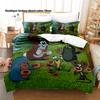 3D-gedrucktes Die kleine Maulwurf Bettwäsche-Set Bettbezug Kissenbezug Für Kinderzimmer Dekoration Einzelbett Doppelbett Queen Size King Size Bettwäsche