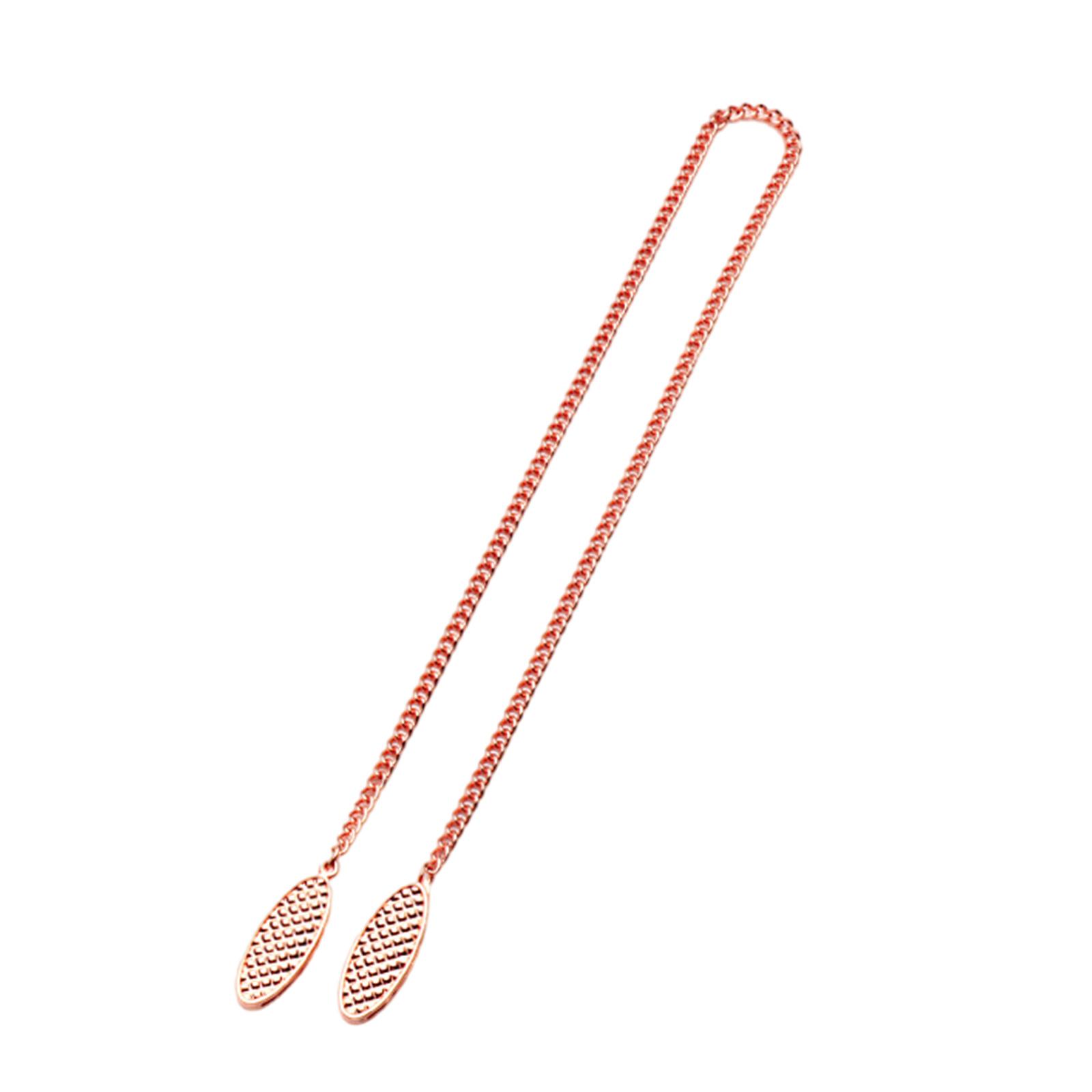 

Стильный металлический зажим для очков с цепочкой, популярный держатель для очков для женщин и мужчин, многофункциональный и отлично подходит для различных аксессуаров 4