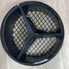 1X·3D ABS Car Front Grille Badge for Mercedes Benz W204 2006-2012 B/V class 2005-2010 Cover Star Logo Grid hollowed-out label QK7