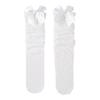 Lace Lolita Mesh Thigh High Stockings Over-The-Knee Bowknot Stockings Ultra-Thin Long Black And White Classic Color Stockings