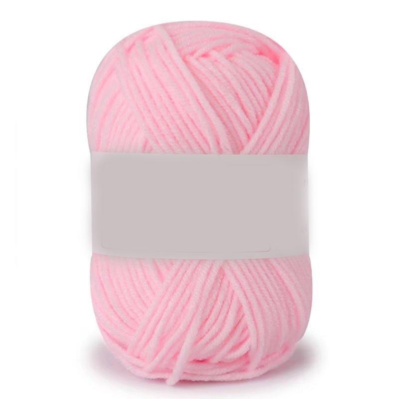 Farbige Garne Einfarbige Garne für Strickbegeisterte Do-It-Yourself-Garn Strickwaren für Babykleidung und Heimdekorationen