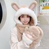 Winter Knit Trapper Hat Fleece Lined Thickened Earflap Beanie Windproof Warm Cold Weather Cap
