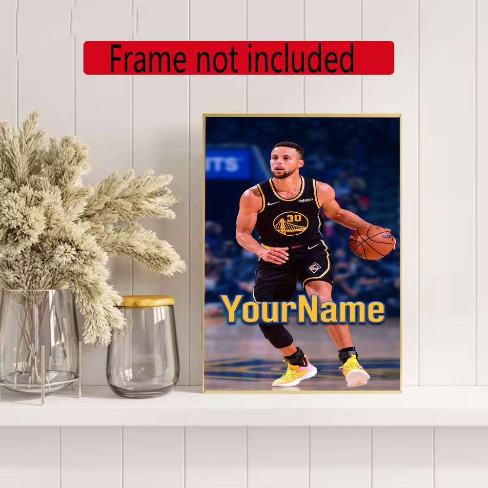Curry Customize Text Diamond Painting Round Diamond Mosaic Suitable For Beginners Diamond Painting Rhinestones Gift Frameless