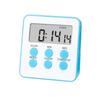Kitchen Stopwatch Battery Operated Timer Clock with Clear LED Display Time Management Tool for Cooking Shower Baking