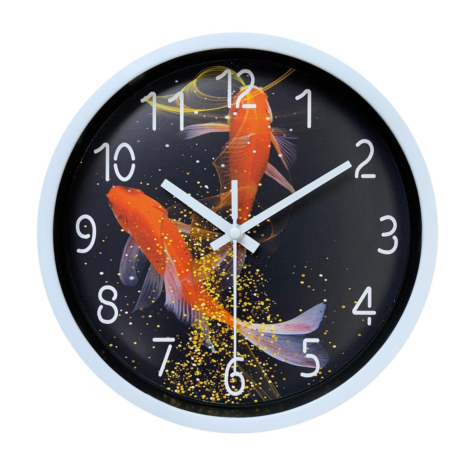 Yto Toy Red Premium-Quality Top-Grade Koi Premium-Quality Swimming Top-Grade Design High-Standard Wall Top-Grade Clock Superior-Grade With Top-Grade