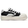 New Disney X LiNing Honey Platform Anti Slip Wear Resistant Low Top Sports Casual Shoes Women's Black White AGCT042-1