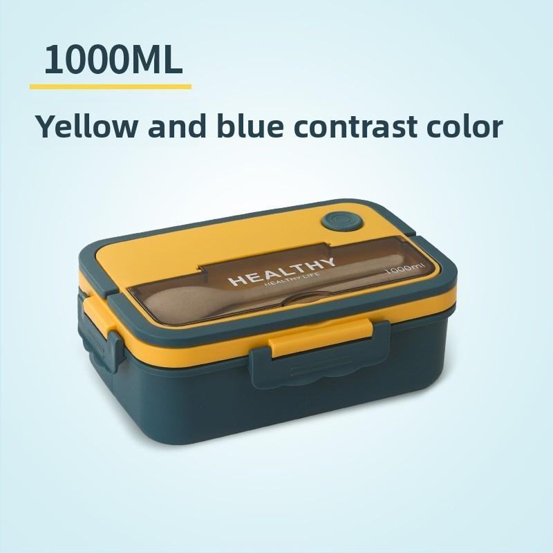 Modern Minimalist Plastic Lunch Box With Microwave Heating For Adults And Kids