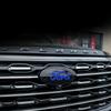 Car Sticker 3pcs Badge for Ford Taurus Equator Explorer Escape ST Kuga Mondeo Focus Edge Car Front Rear Logo Steering Wheel Cove