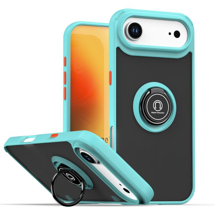 Q Shadow 1 Series TPU + PC Phone Case with Ring