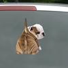 Funny Moving Tail Puppy Dog Car Reflective Stickers Window Wiper Decals Rear Windshield Sticker.