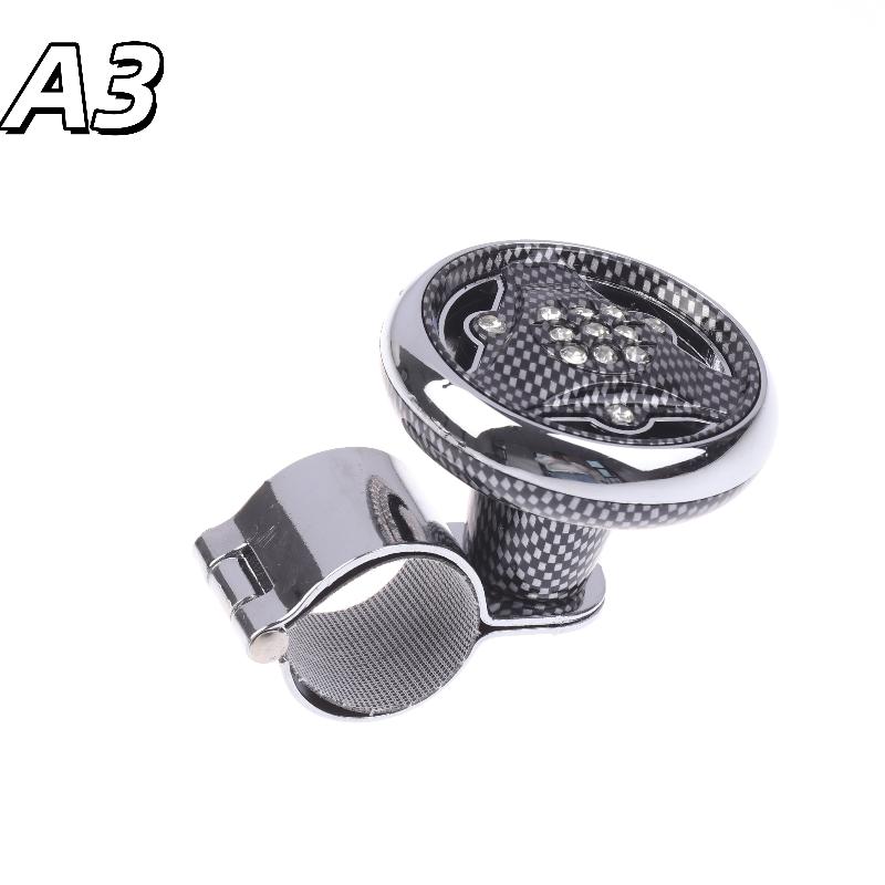 For Steering Wheel Booster Steering Wheel Booster Assisted Driving Safety Electroplating Power Handle Spinner Truck