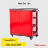 Silent Wheel Multi-Functional Tool Cart & Heavy-Duty Storage Cabinet for Workshops