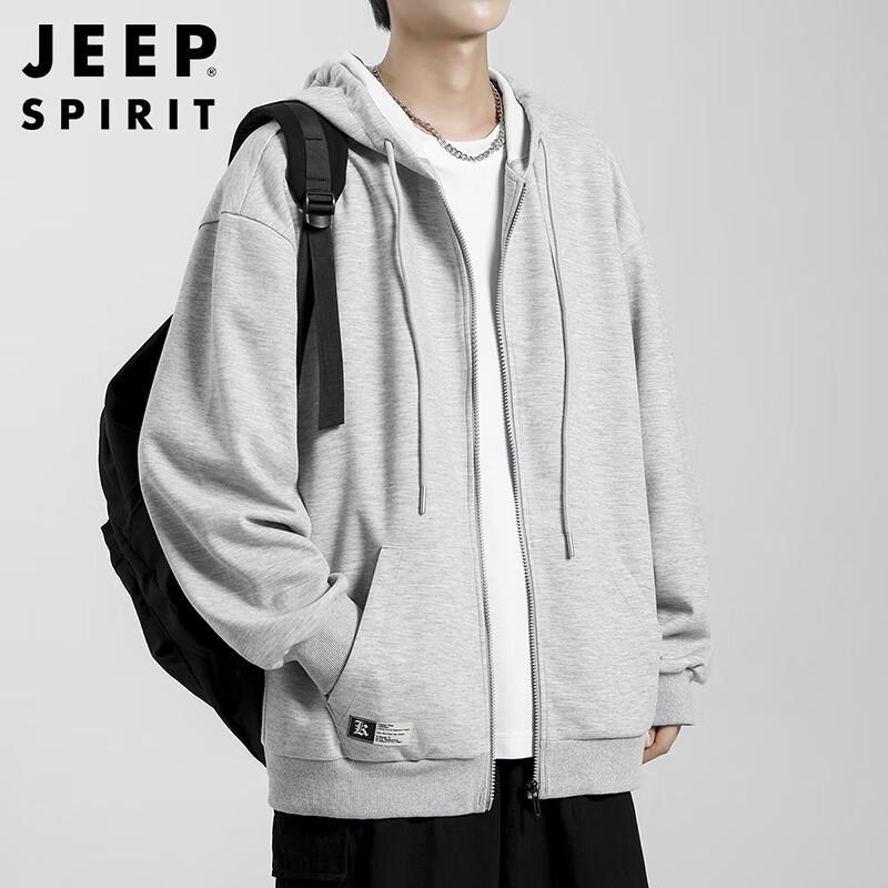 

JEEP SPIRIT Men s Hooded Sporty Sweatshirt L