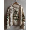2025 Bestseller: Women's 3D Print Halloween Round Neck Loose Sweatshirt - Soft & Casual