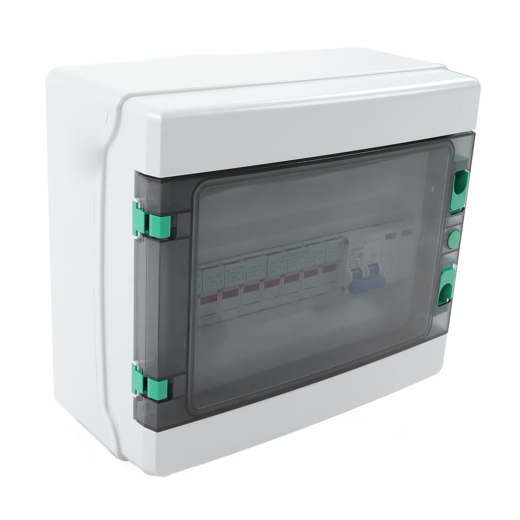 4 String PV Combiner Box with Surge Arrester 15A Fuse 63A DC Circuit Breaker IP67 Solar Combiner