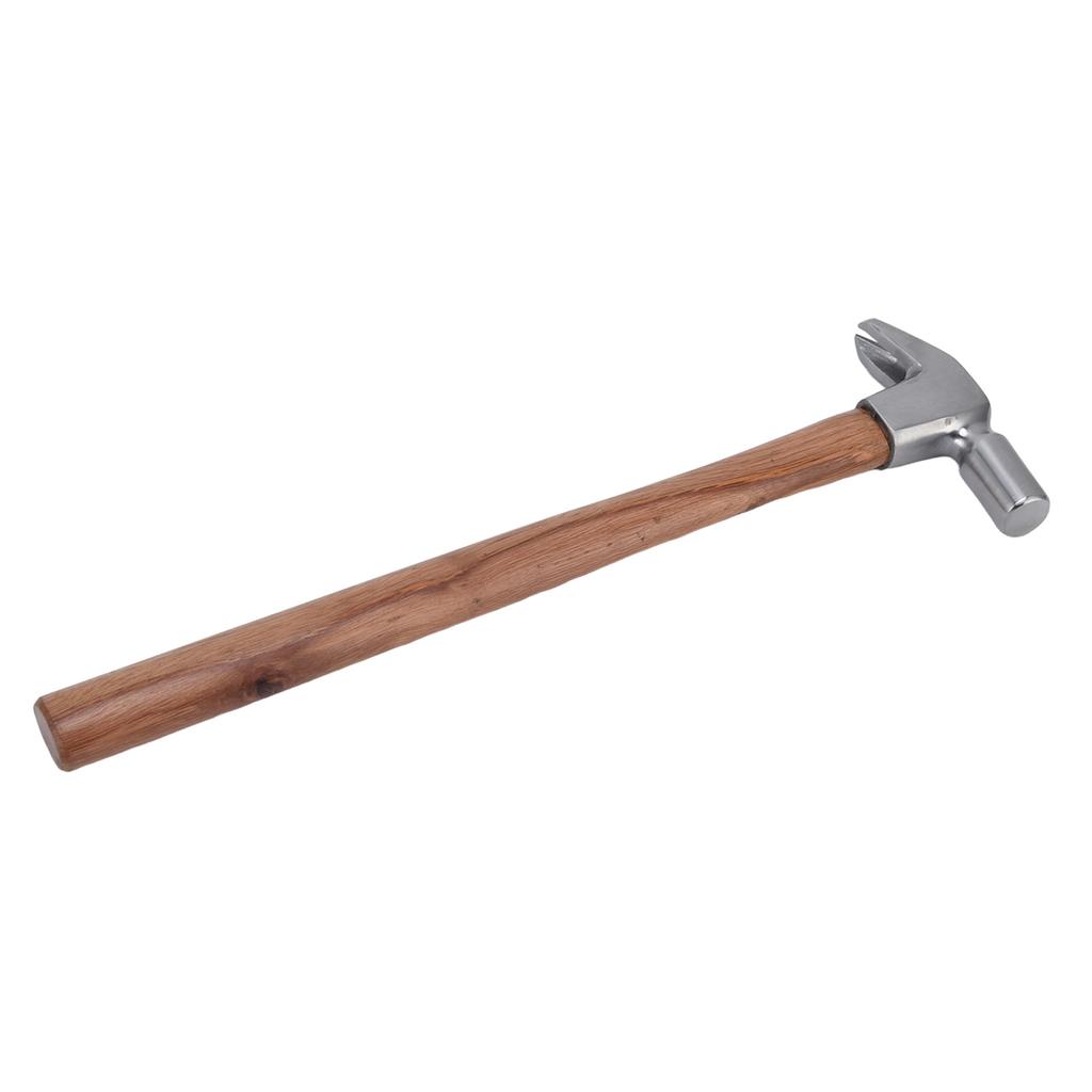 Farrier Driving Hammer Tool Steel Wooden Handle Durable Widely Used Horse Shoe Hammer for Horse Shoeing Hoof Care