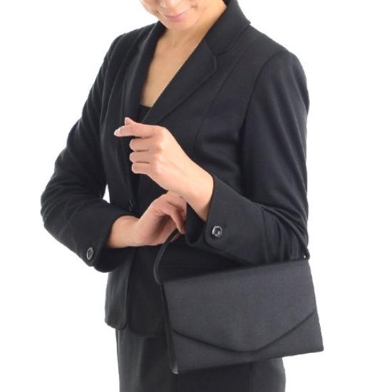 [Ivy] Basic Black Formal Bag #7011