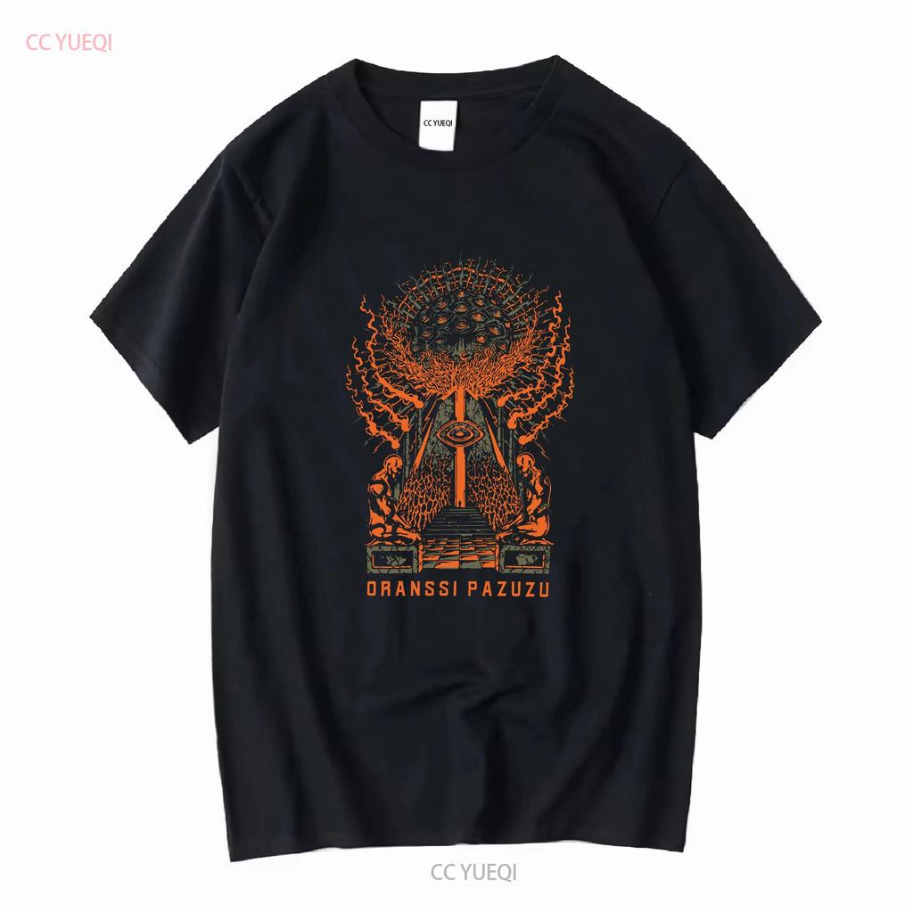 Oranssi Pazuzu T Shirt Psychedelic Black Metal Finnish Long or Short Sleeves Vintage Washed Unisex Comfortable Stylish Graphic