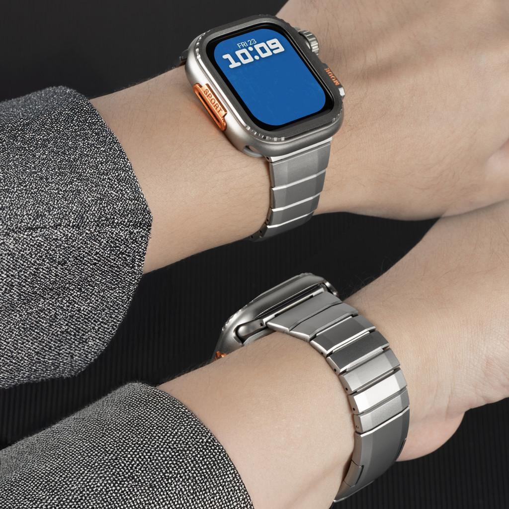 Luksusowa Stal Nierdzewna Koperta+ Pasek Do Apple Watch Seria 11/10 42mm 46 49 45 44mm Metalowy Do Iwatch Ultra3/2/1 9 8 7 6 5 4 SE3/2