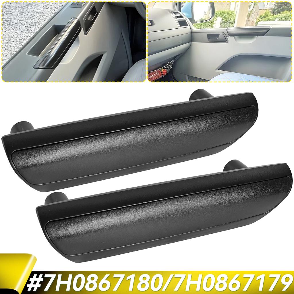1 Paar Linke Vorderseite Innenzug Griff Innenverkleidung Griffabdeckung Halterung Für Transporter T5 Multivan V 2009-2015 7H0867179 7H0867180