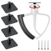 1/2/4Pcs Stand Mixer Attachment Holders - Food Mixer Paddle Hooks Storage Rack, Mixer Accessories Organizer Holder Tool