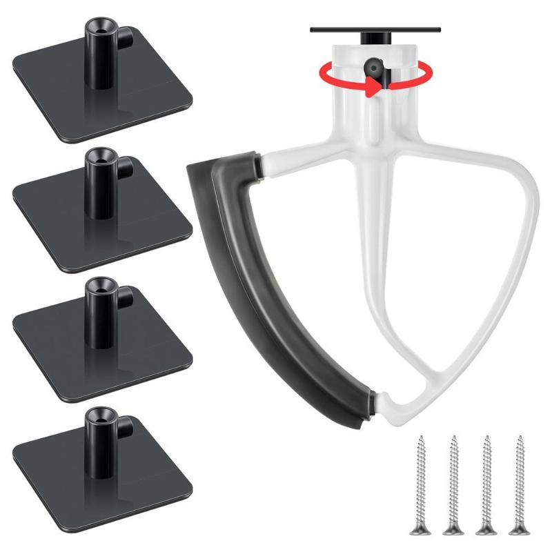 1/2/4Pcs Stand Mixer Attachment Holders Food Mixer Accessories Hooks For Stand Mixer Attachment Mixer Paddle Holder