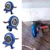 Barbecue Fan, BBQ Blower 150/120/80W Mini Blacksmith Forges Blower with Duct Iron Gear Portable Manual Blower for Camp