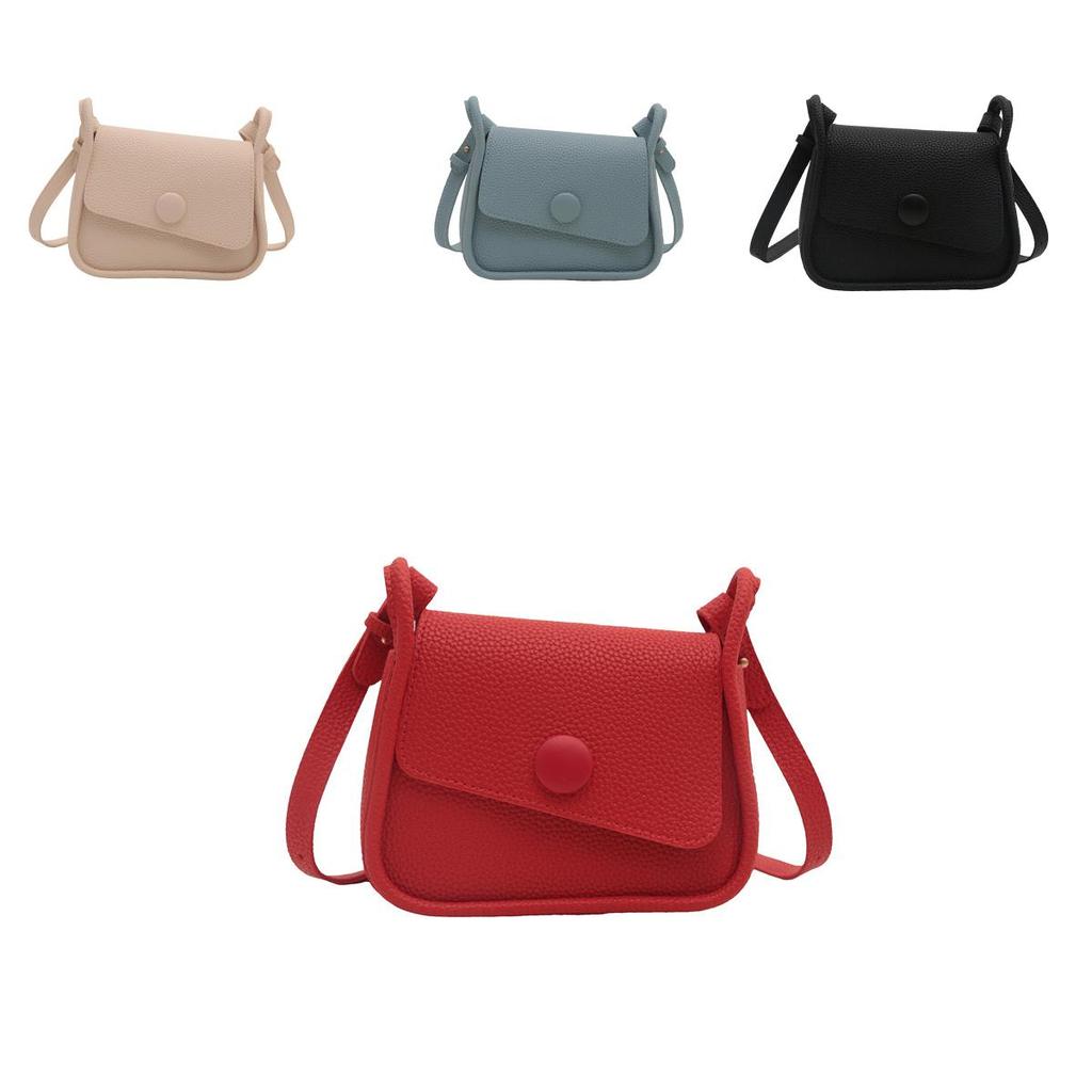 Womens Small Pu Square Bag With Soft Structure For Casual Street Fashion