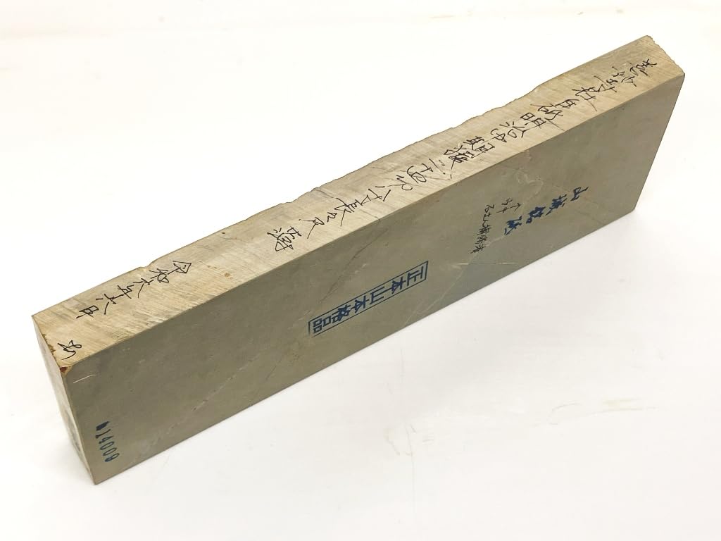 Natural Whetstone Shomotoyama Yamashiro Famous Whetstone Umegahata White Whetstone Caught In the Middle of the Meiji Period Long Thin Ukyo-ku 24-cut