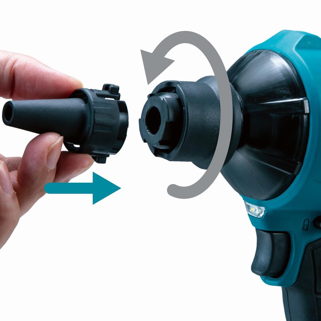 Makita Cordless Air Duster 40Vmax and case sold AS001GZ (Battery, charger, separately)