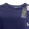 Polo Ralph Lauren Ss23 Solid Logo Embroidered Crewneck Sweatshirt Women sweatshirt Navy-Blue 211817662-001