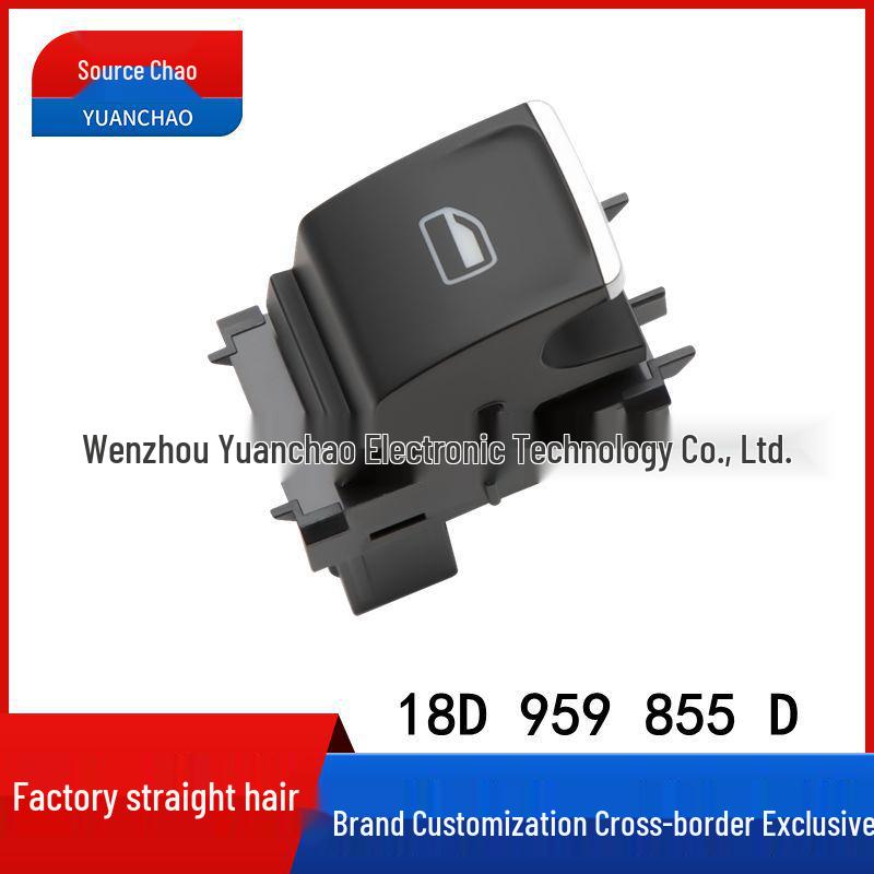 Compatible with Volkswagen Lavida 13-17 Electric Window Lifter Switch (Part 18D 959 855 D) Electric