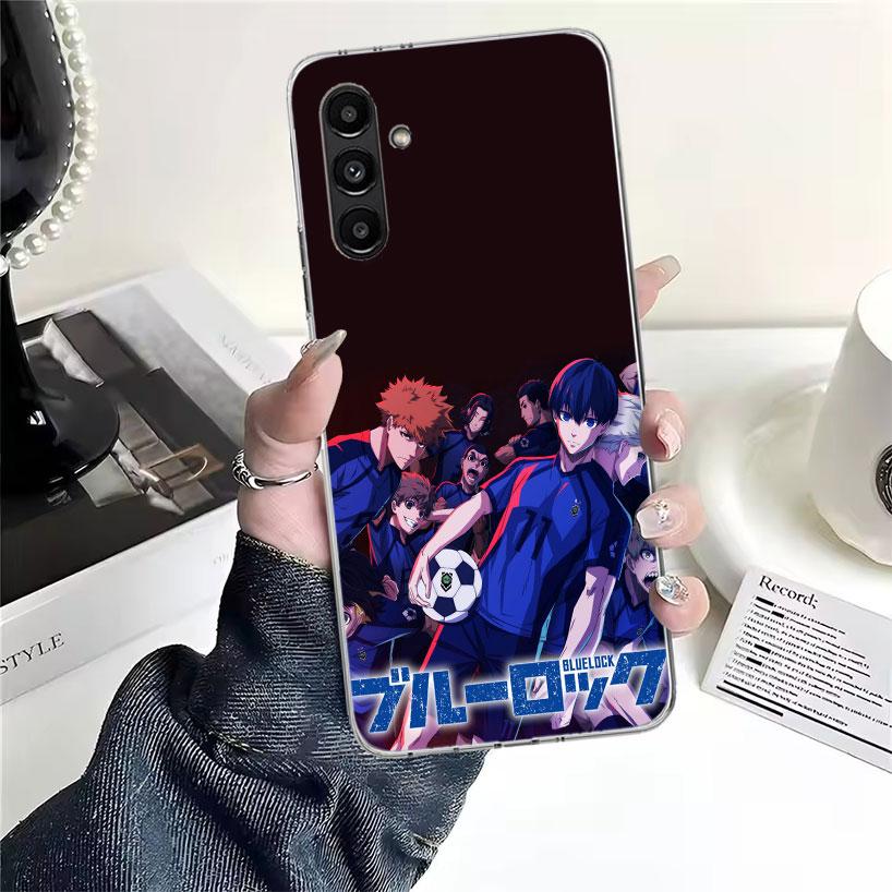 Hot Anime Blue Lock Phone Case For Samsung Galaxy A13 A14 A15 A16 A17 A53 A54 A55 A56 A57 A33 A34 A35 A36 A37 A23 A24 A25 A26 Ga