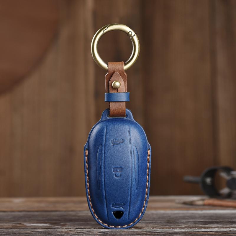 

Suitable for Tesla MODEL3/Y/S/X Leather KeysCase Protector