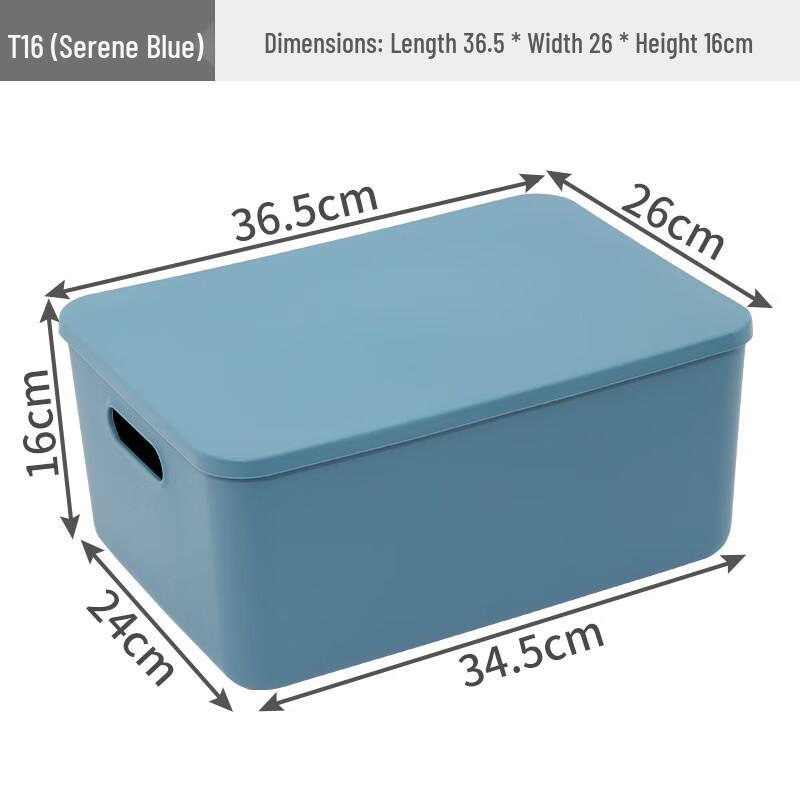 miflame Multi-purpose Plastic Storage Box with Lid