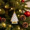 Christmas Tree Decorations 250 Anniversary USA Ornament, 1776-2026 2D Acrylic Commemorative Tag Years America Hanging Decoration for Patriotic