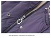 Middle-Aged Women's Winter Coat: Velvet Lined, Thick Cotton Jacket for Elderly, New Style Autumn/Winter Clothing.