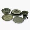Deep plate, porcelain bowl, MOSS, 24 , green, DUKA