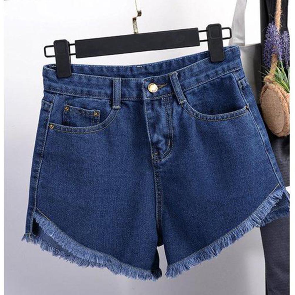 High Waist Casual Jeans Denim Shorts 