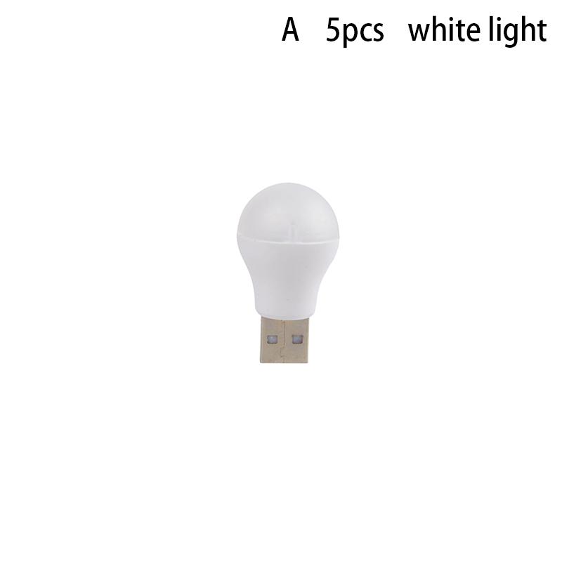 

5 шт. мини USB ночник 5 В супер яркий книжный светильник лампа для чтения для зарядного устройства/компьютера светодиодные книжные лампы